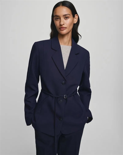MSCH Copenhagen - MSCHFreylia Straight Blazer - Mari Blue Mel